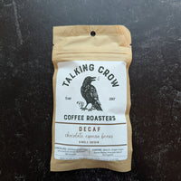 DECAF chocolate covered espresso beans