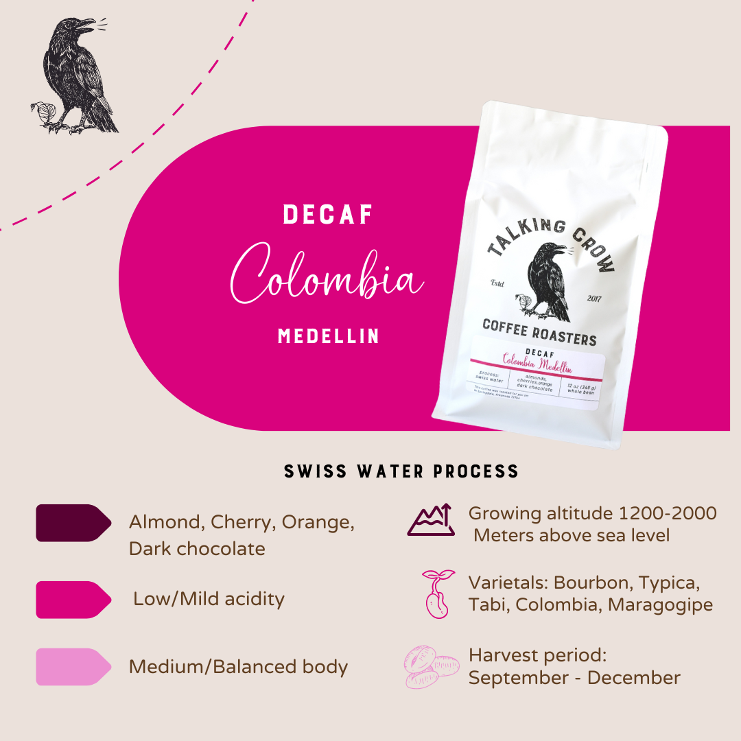 Decaf Colombia Medellin