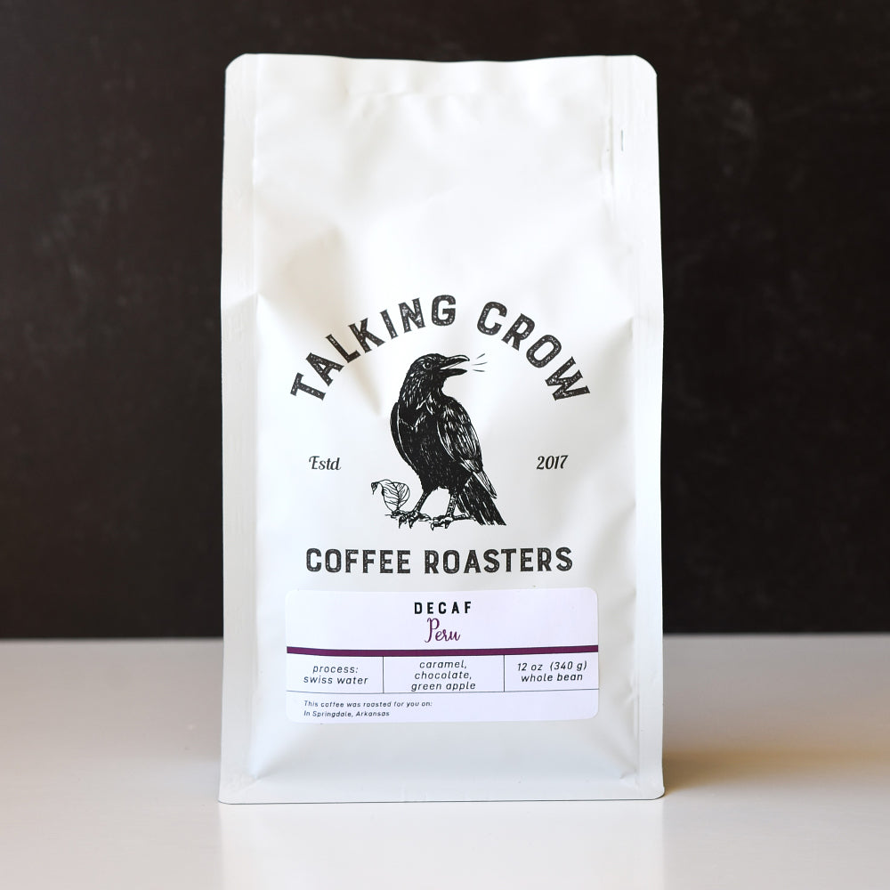 Single-Origin Swiss Water Decaf Coffee | Talking Crow – Talking